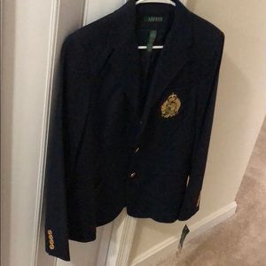 Never Worn Ralph Lauren Women’s Blazer, navy blue